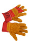 Перчатки «Русские Львы» спилковые комбинированные усиленные